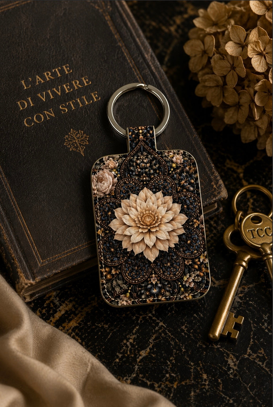 The Keyring — Dark Lotus | The Gilded Cabinet - The Canvas Collective