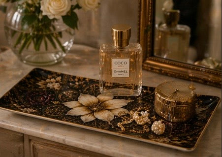 The Tray — Clematis Nocturne | The Gilded Cabinet - The Canvas Collective