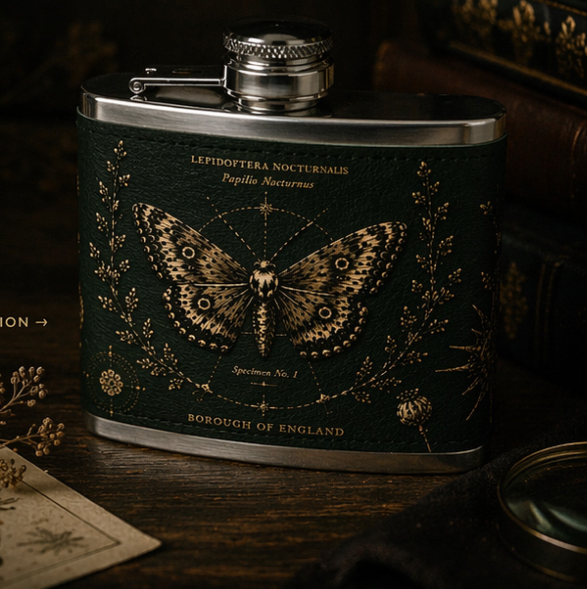 The Hip Flask — Papilio Nocturnus - The Canvas Collective