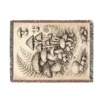 The Woven Throw — Botanical No.19 | Chapter I, The Botanical Archive - The Canvas Collective