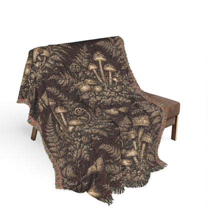 The Archival Specimen | Heritage Jacquard Woven Blanket - The Canvas Collective