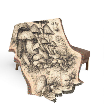 The Woven Throw — Botanical No.19 | Chapter I, The Botanical Archive - The Canvas Collective