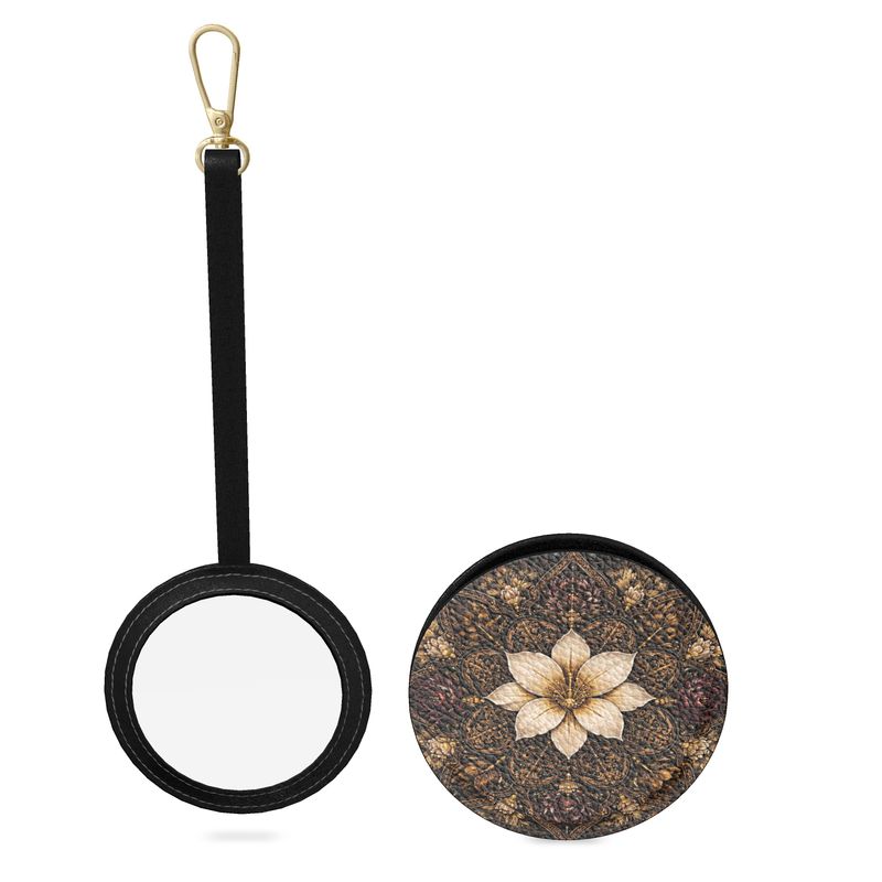 The Vanity Mirror — Clematis Mandala | The Gilded Cabinet - The Canvas Collective