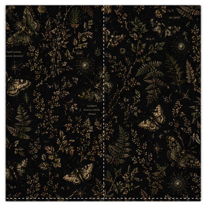 The Silk Duvet Set — Lepidoptera Noctuae | The Naturalist’s Cabinet - The Canvas Collective