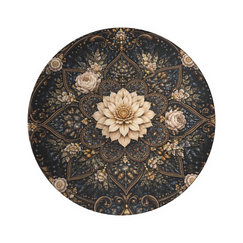 The Ornamental Bowl — Nocturnal Lotus Mandala | The Gilded Cabinet - The Canvas Collective