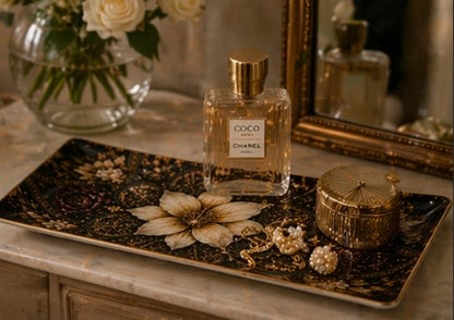The Tray — Clematis Nocturne | The Gilded Cabinet - The Canvas Collective