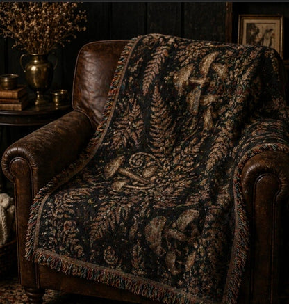 The Archival Specimen | Heritage Jacquard Woven Blanket - The Canvas Collective