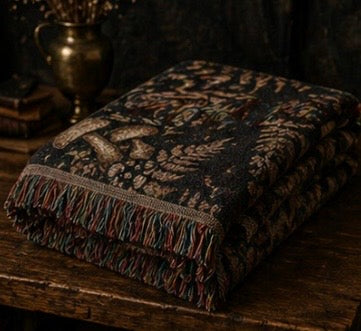 The Archival Specimen | Heritage Jacquard Woven Blanket - The Canvas Collective