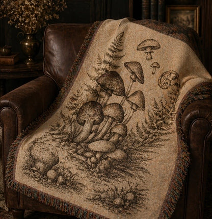 The Woven Throw — Botanical No.19 | Chapter I, The Botanical Archive - The Canvas Collective