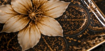 The Tray — Clematis Nocturne | The Gilded Cabinet - The Canvas Collective