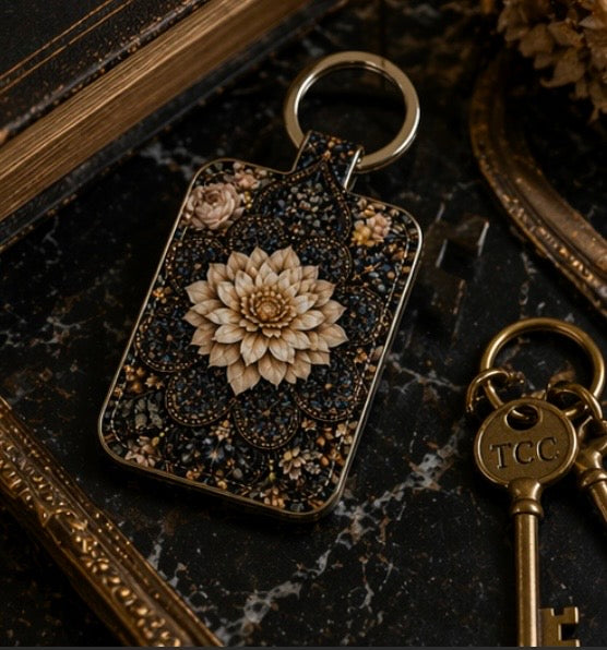 The Keyring — Dark Lotus | The Gilded Cabinet - The Canvas Collective
