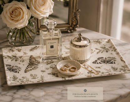 The Tray — Papillon Toile | The Naturalist’s Cabinet - The Canvas Collective