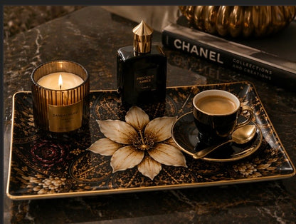 The Tray — Clematis Nocturne | The Gilded Cabinet - The Canvas Collective