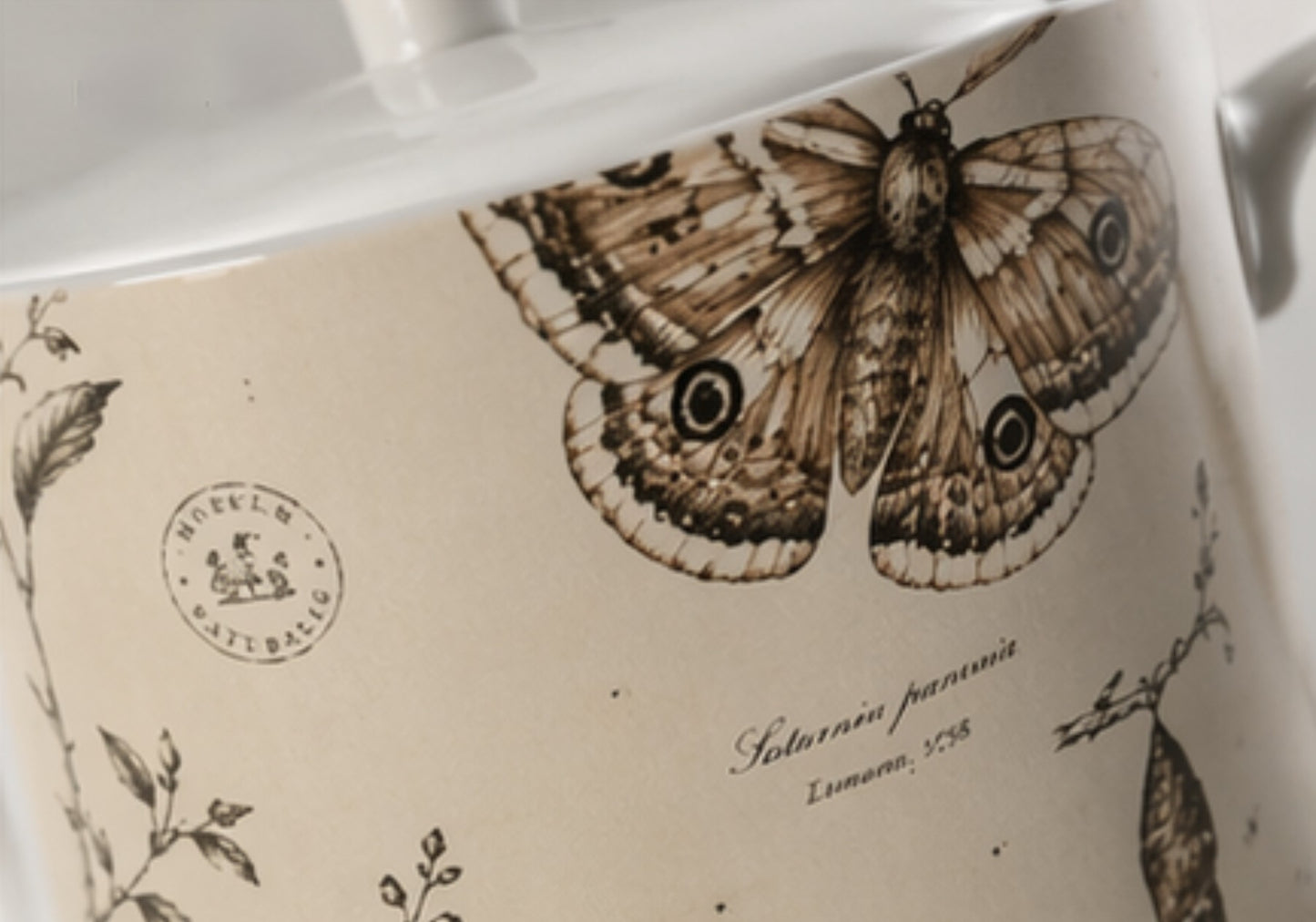 The Teapot — Saturnia pavonia | The Naturalist’s Cabinet - The Canvas Collective