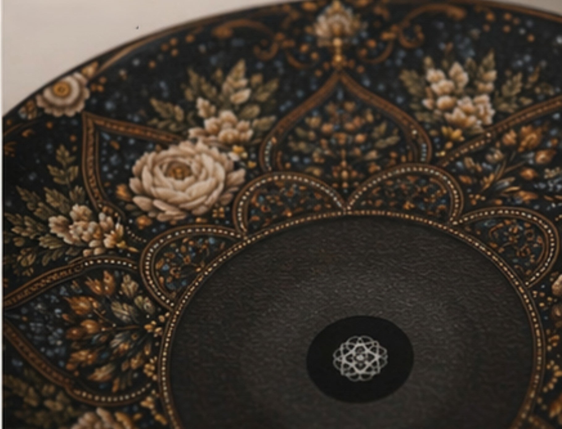 The Ornamental Bowl — Nocturnal Lotus Mandala | The Gilded Cabinet - The Canvas Collective