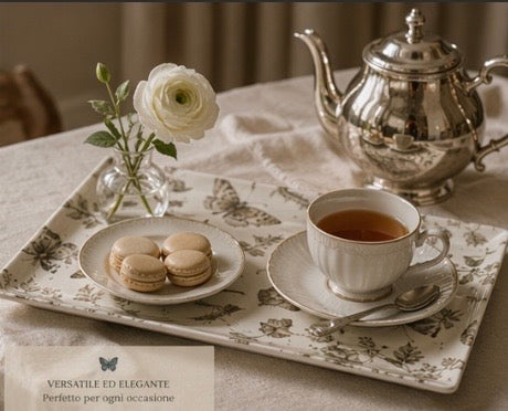 The Tray — Papillon Toile | The Naturalist’s Cabinet - The Canvas Collective