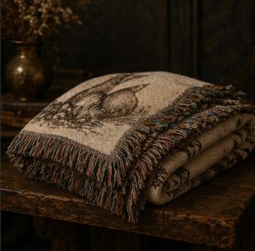 The Woven Throw — Botanical No.19 | Chapter I, The Botanical Archive - The Canvas Collective